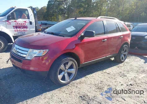 2007 Ford Edge Se from USA, damaged, VIN 2FMDK36C07BA57124